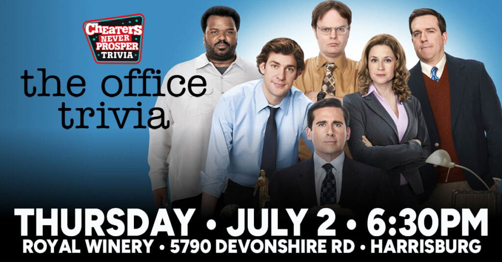 The Office Trivia at Royal Winery - Harrisburg - July 2